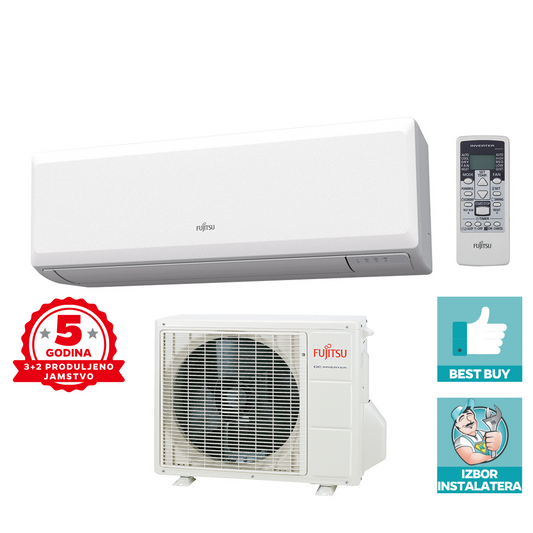 FUJITSU klima uređaj Standard Eco Inverter ASYG09KPCE/AOYG09KPCA