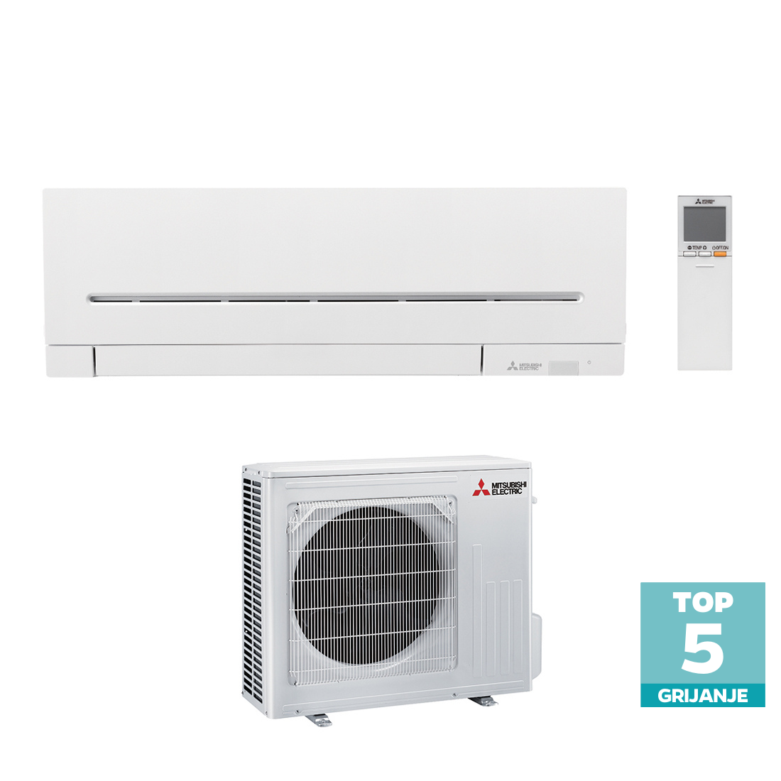 MITSUBISHI ELECTRIC klima uređaj Super Inverter MSZ-AP20VG/MUZ-AP20VG - e-Klima.hr