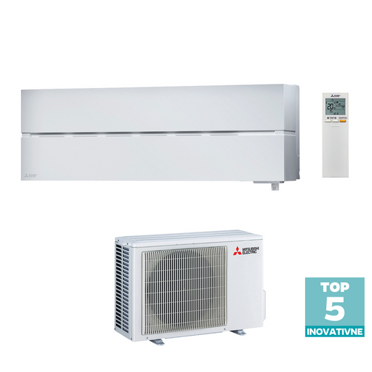 MITSUBISHI ELECTRIC klima uređaj Kirigamine Style Inverter MSZ-LN25VGW/MUZ-LN25VG - e-Klima.hr