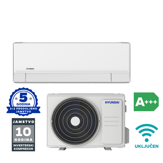 HYUNDAI klima uređaj Elite Inverter Plus ASCI-188CBW5B/ASCO-188CBW5B