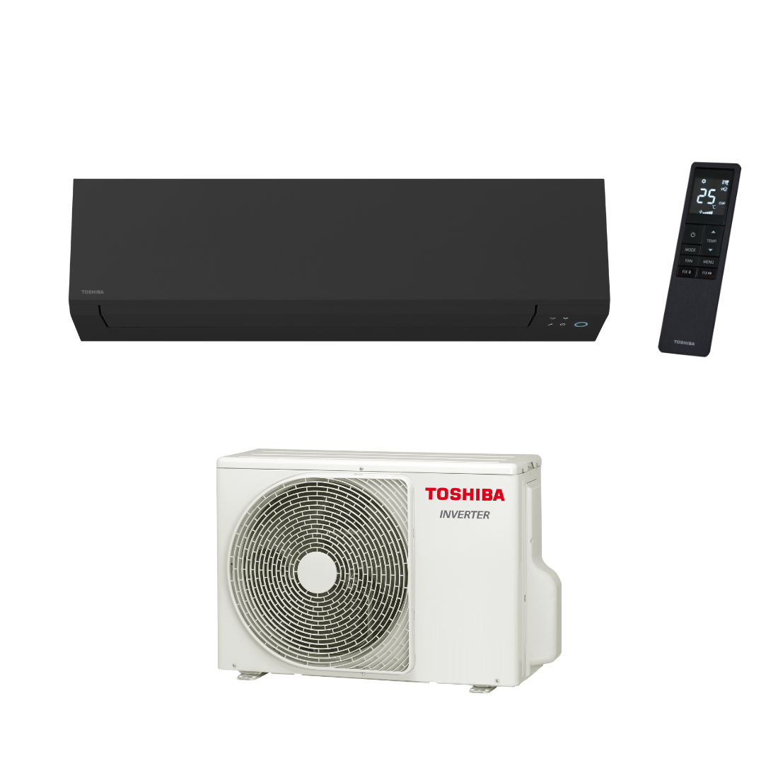 TOSHIBA klima uređaj Shorai Edge Black Inverter RAS-B10G3KVSGB-E/RAS-10J2AVSG-E1 - e-Klima.hr